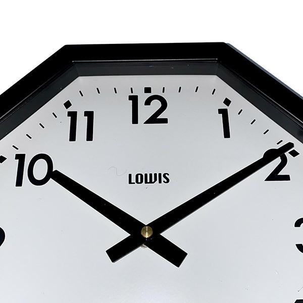 DETAIL Lowis Octagon Clock ルイス オクタゴン クロック 2色
