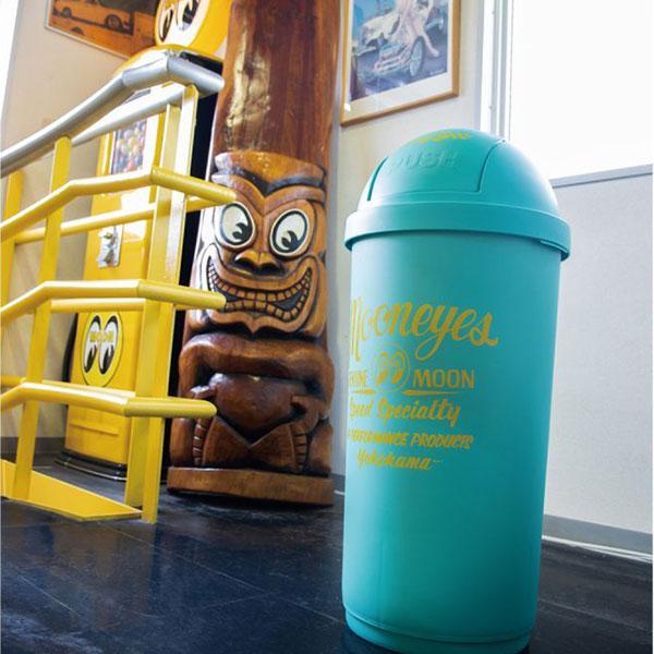 ムーンアイズ 45L ダストボックス エメラルドグリーン ゴミ箱 MOONEYES MOONEYES MOON 45L Dust Box Emerald Green ムーン 45 リットル ダスト