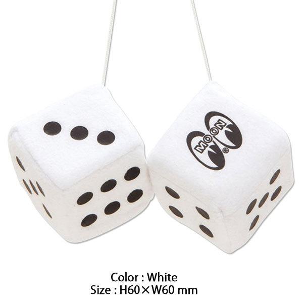 MOON Fuzzy Dice ムーン ファジー ダイス 全7色 ガレージ アクセサリー お守り MOONEYES |  | 01