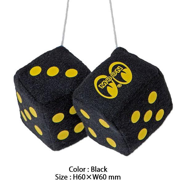 MOON Fuzzy Dice ムーン ファジー ダイス 全7色 ガレージ アクセサリー お守り MOONEYES |  | 04