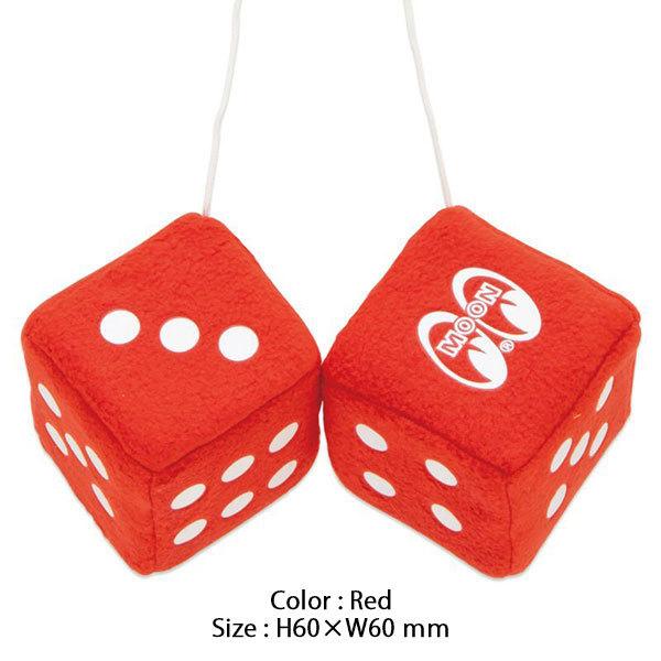 MOON Fuzzy Dice ムーン ファジー ダイス 全7色 ガレージ アクセサリー お守り MOONEYES |  | 06