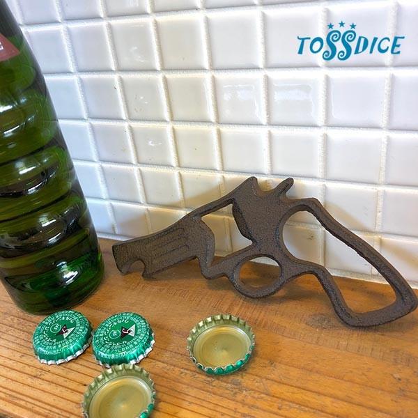 PISTOL BOTTLE OPENER ピストルボトルオープナー 栓抜き TOSSDICE