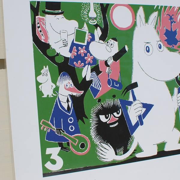 MOOMIN（ムーミン） ミニポスター【コミック表紙絵3巻】プティンキ