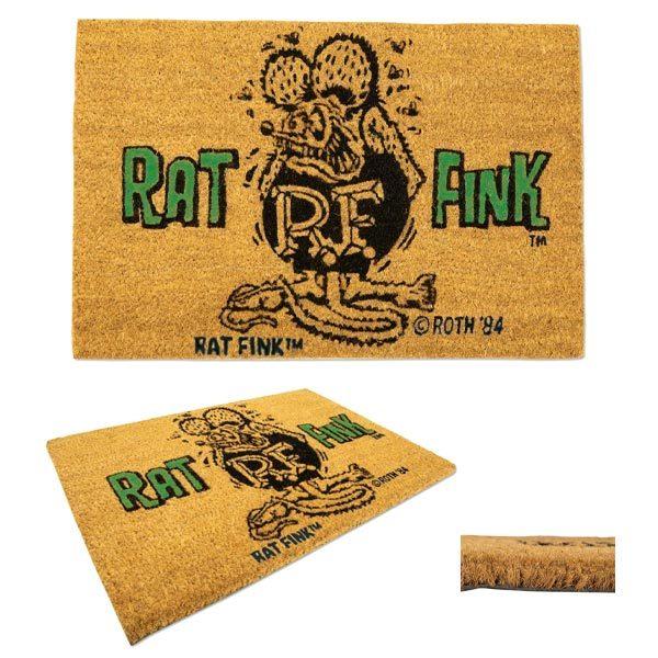 MOONEYES Rat Fink Coyer Mat ラットフィンク コイヤー マット 玄関