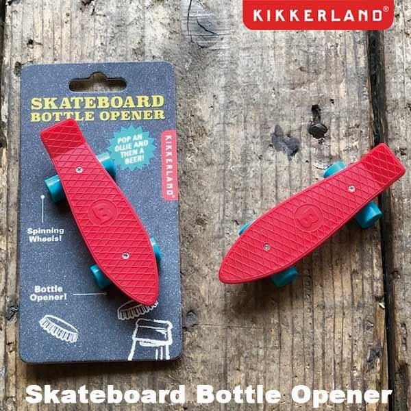 Skateboard Bottle Opener スケートボードボトルオープナー 栓抜き DETAIL KIKKERLAND キッカーランド sbo0001Hutte 通販