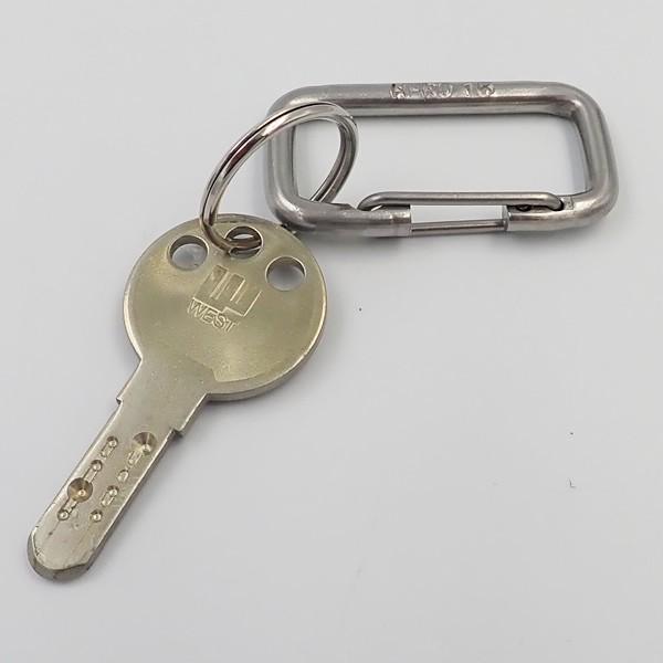 STAINLESS KEYRING ステンレスキーリング 全2種類 キーホルダー