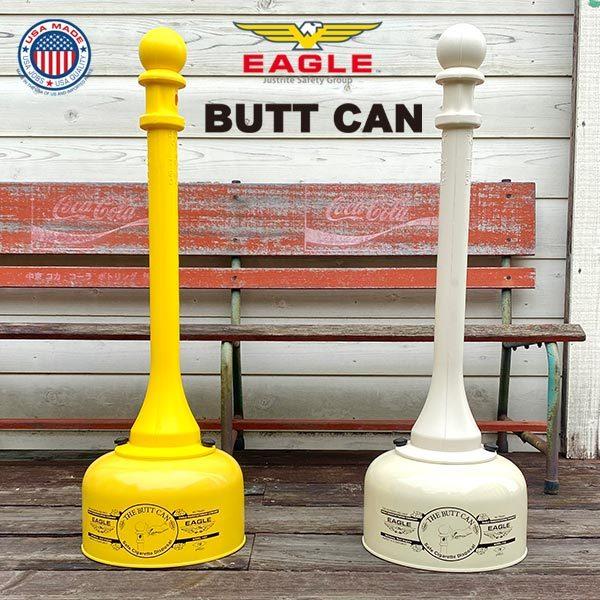 【バットカン】　スタンド灰皿　アメリカン雑貨　灰皿　ガレージ　世田谷 THE BUTT CAN バットカン 全2色 EAGLE社 スタンド式灰皿