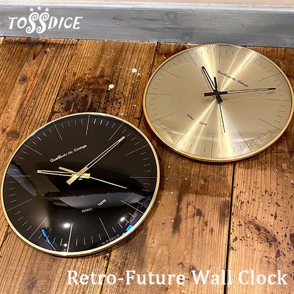 TOSSDICE / BamBooks the Heritage RETRO-FUTURE WALL CLOCK レトロ
