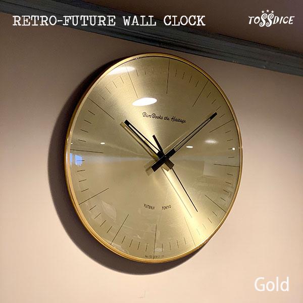 RETRO-FUTURE WALL CLOCK レトロ-フューチャー・ウォールクロック 2色