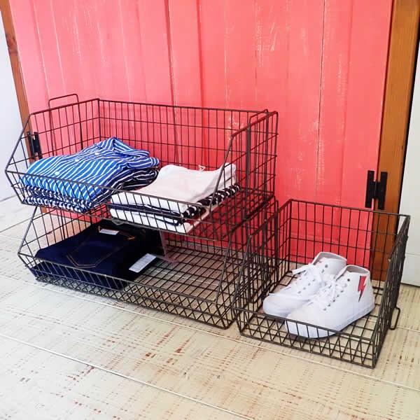DETAIL（ディテール） Wire Stacking Basket Regular ワイヤー