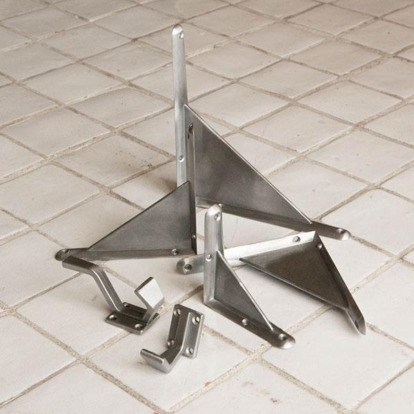 DULTON（ダルトン） ALUMINUM BRACKET 10 set of 2 アルミニウム