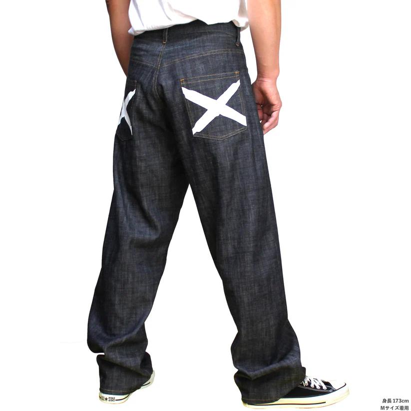 heavy. ヘビー ボーイデニム ライト プリント クライミングパンツ