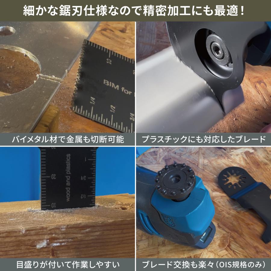 nesekt（ネセクト） マルチツール替刃 24枚セット OIS規格品 専用