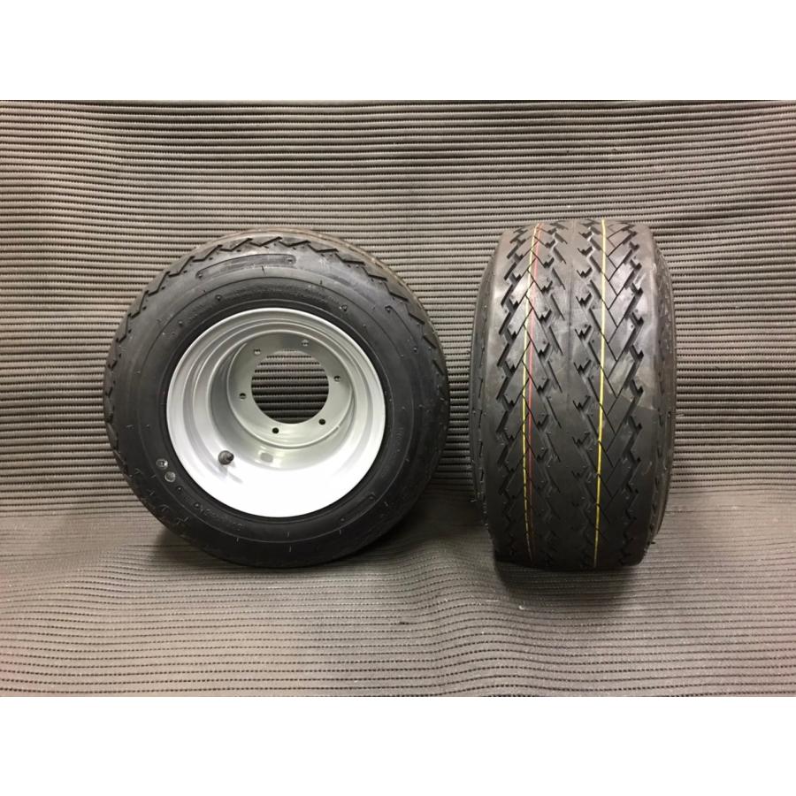2スト 6穴ハブ用 8×7J スチールホイールタイヤ2本セット(DURO 2スト 6穴ハブ用 8×7J スチールホイールタイヤ2本セット(DURO