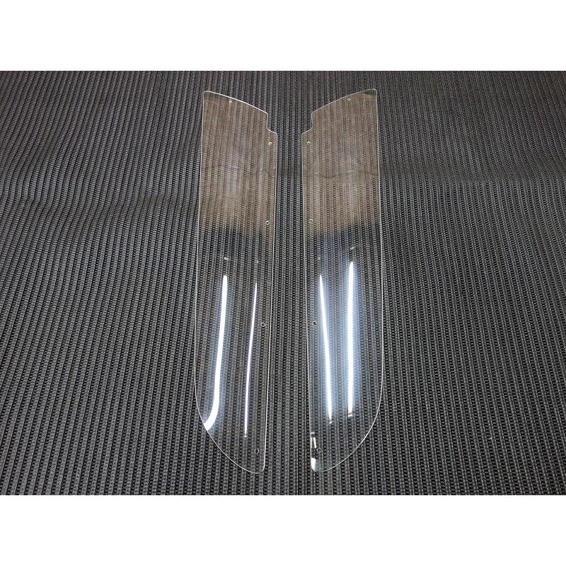 トリシティ専用ルーフキットSLRのスクリーンバイザー（透明部