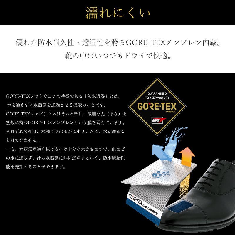 GORE-TEX 雪道 レインシューズ 防水 雪でも走れる ビジネスシューズ