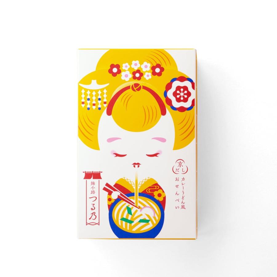 京都限定 カレーうどん風おせんべい 錦小路 つる乃 20本入り