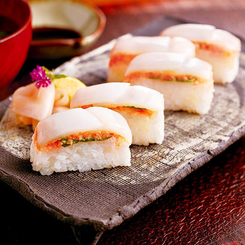 福岡限定 ふくや イカす！ めんたい寿司 250g×3本セット  お取り寄せ 福岡 お土産 個包装 プレゼント お祝い 寿司 お返し 人気 おしゃれ 贈り物の画像