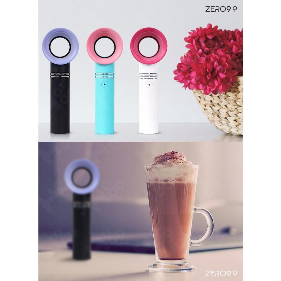 羽無しハンディファン 扇風機 USB 手持ち 羽根なし ゼロ9 充電 安全