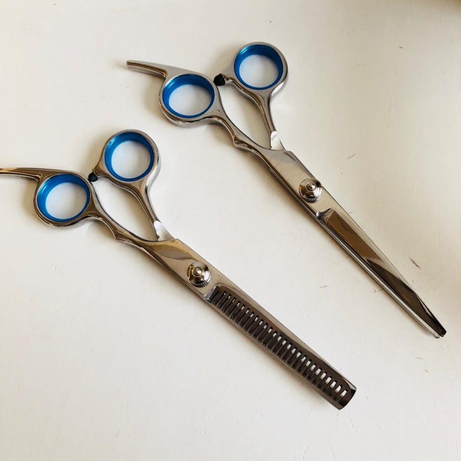 送料無料 散髪 セット ヘアカット すきばさみ ハサミ シザー 初心者