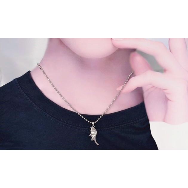 スカルと翼のシルバー925ネックレス 龍の翼 モチーフ シルバー925 ネックレス : MIKAショップ - 通販