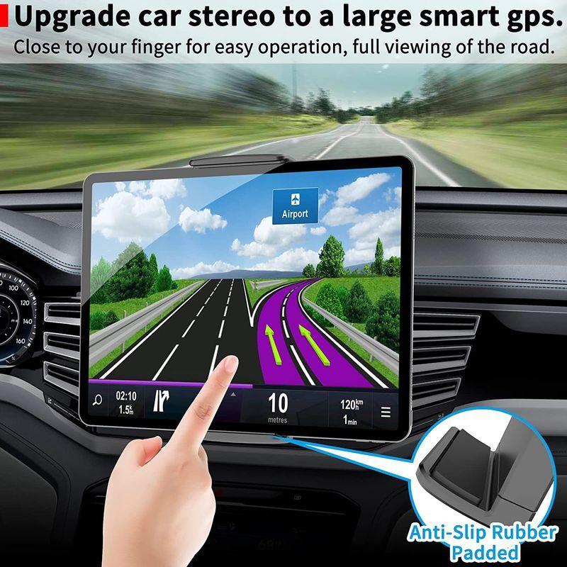 APPS2Car ユニバーサル タブレット CDスロット 車取り付けホルダースタンド iPad 2 3 4/Air 1 2/Mini 1 2｜hy-box｜09