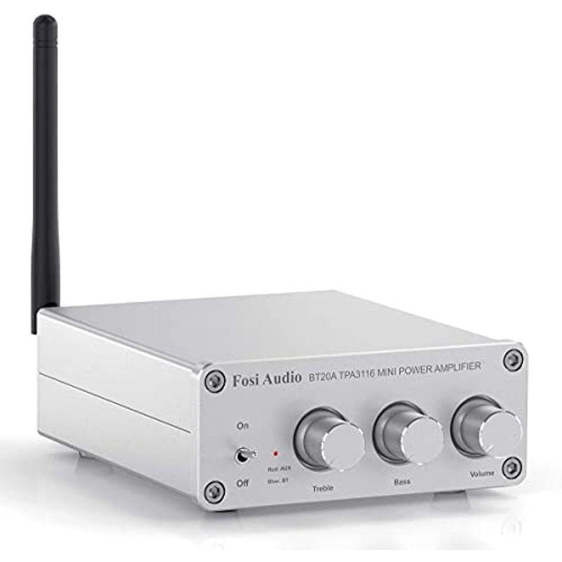 Fosi Audio BT20A-S 200W Bluetooth 5.0アンプ 2チャンネル ステレオ