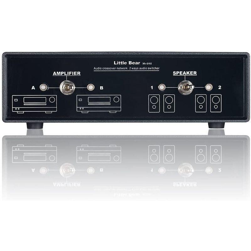 ✨美品✨ Little Bear オーディオ クロスオーバー ステレオ 2ウェイアンプ スピーカースイッチャ パッシブセレクタ コンパレータ スプリッ 【2150790351】(10999円)