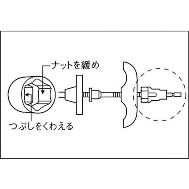 TRUSCO(トラスコ) 電動ドライバーソケット アイビー取付用 21mm TEFT-21｜hy-box｜02