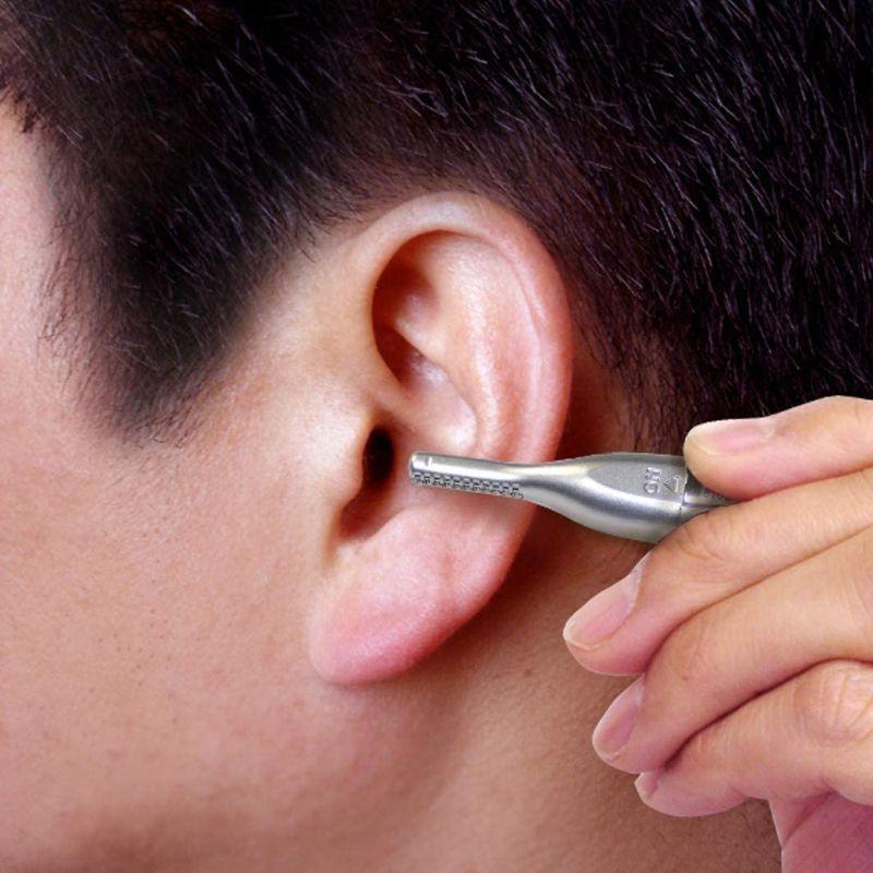 ロゼンスター 耳毛カッター 乾電池式 ペンシルタイプ 極細トリマー採用 安全ガード付き 剃毛 ムダ毛 うぶ毛 コンパクト 電動シェーバー E 耳毛カッター 乾電池式 ペンシルタイプ 極細トリマー採用 安全ガード付き 剃毛 ムダ毛 うぶ毛 コンパクト 電動シェーバー