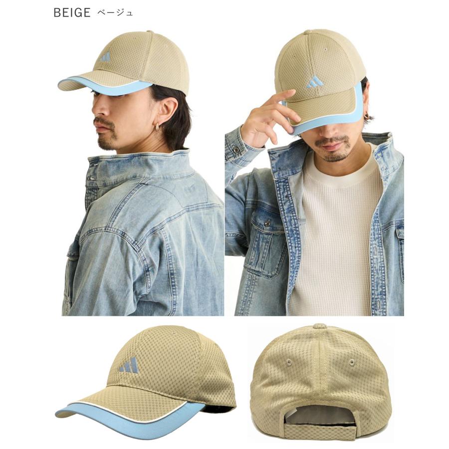 adidas（アディダス） つば長 BIG メッシュキャップ 帽子 2026 新
