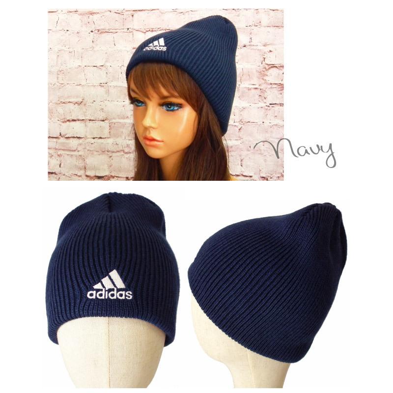 adidas ニットキャップ メンズ 暖かビーニー 洗濯機で洗える 