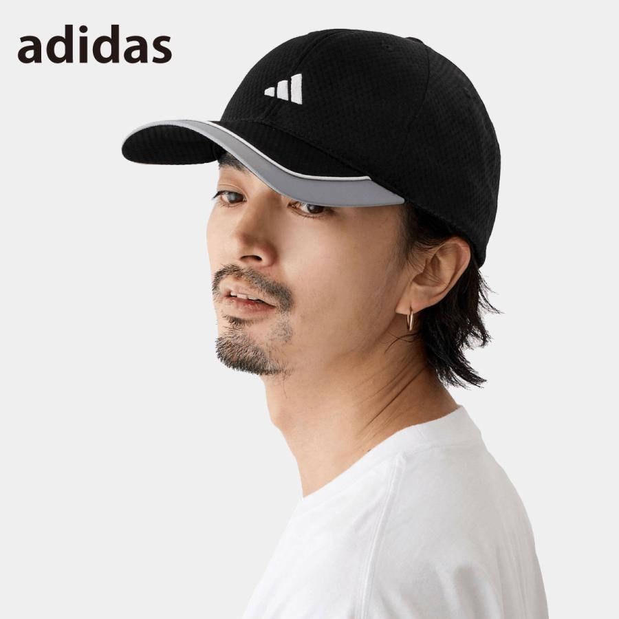 adidas（アディダス） ライトメッシュキャップ ブラック XL ば長 BIG