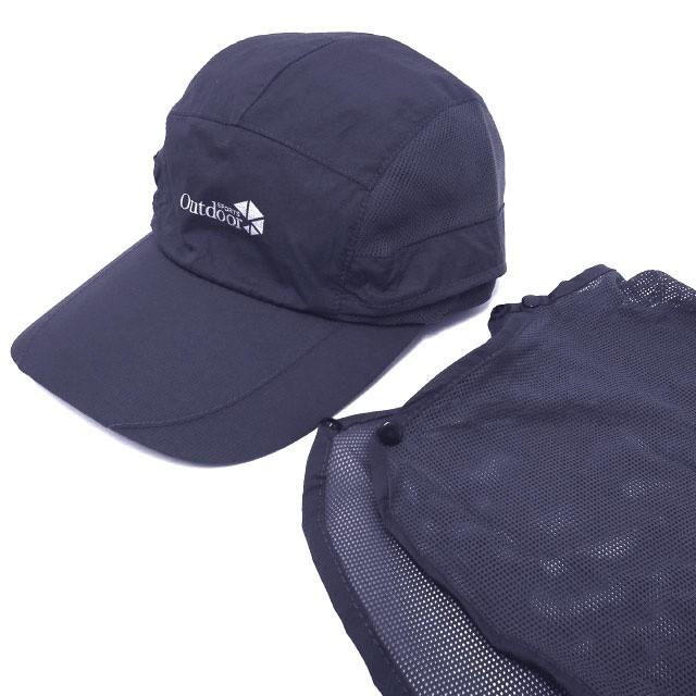 大きい帽子 涼しい メッシュキャップ メンズ 春夏 つば長 スポーティー ネックガード付 全2色 Cap 1009 Cap 1009 ハッピーハット 通販 Yahoo ショッピング