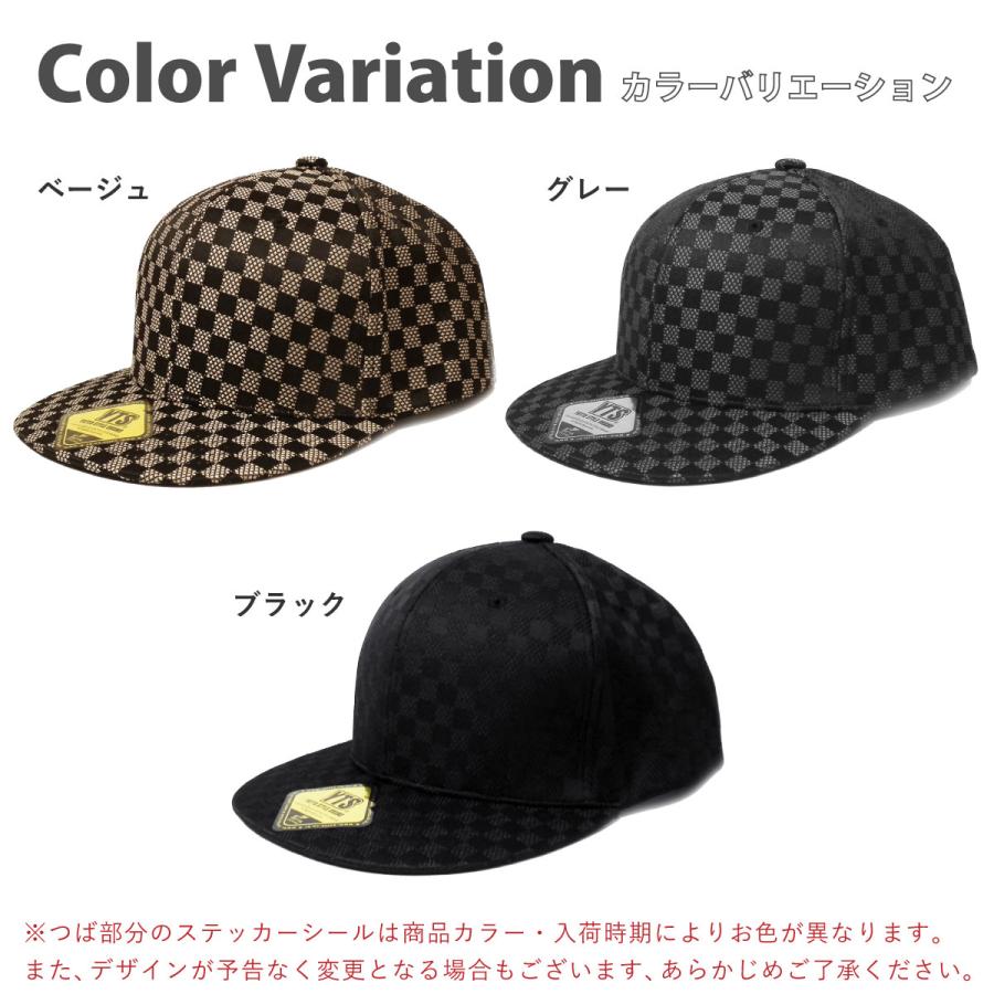 キャップ 深め 大きい メンズ 帽子 BIG フラットバイザー つば 平ら
