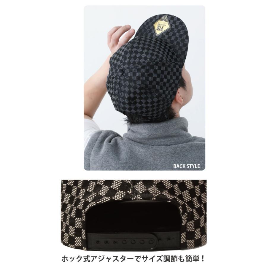 キャップ 大きい帽子 深め メンズ 秋冬 レディース フラット