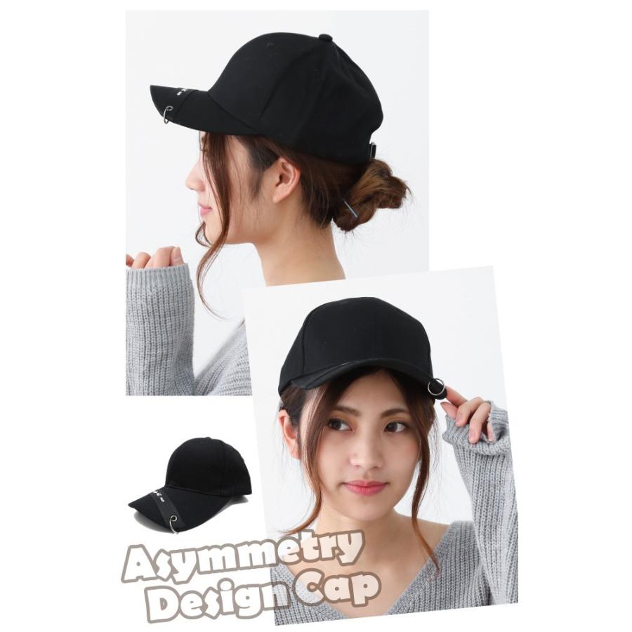 帽子 キャップ 刺しゅうベルト ハトメリング アシンメトリー 55 60cm 黒 Cap 1066 無地 レディース メンズ 男女兼用 Cap 1066 ハッピーハット 通販 Yahoo ショッピング