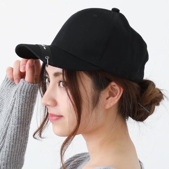 帽子 キャップ 刺しゅうベルト ハトメリング アシンメトリー 55 60cm 黒 Cap 1066 無地 レディース メンズ 男女兼用 Cap 1066 ハッピーハット 通販 Yahoo ショッピング