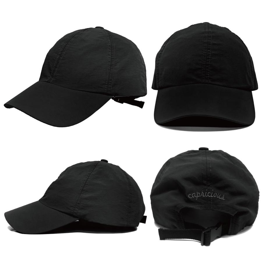 深め キャップ 撥水 UV99.9%カット 帽子 メンズ ゴルフ 超軽量 56cm