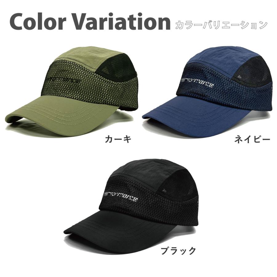 キャップ 軽くて涼しい サイドメッシュ メンズ 帽子 ゴルフ 春夏 通気