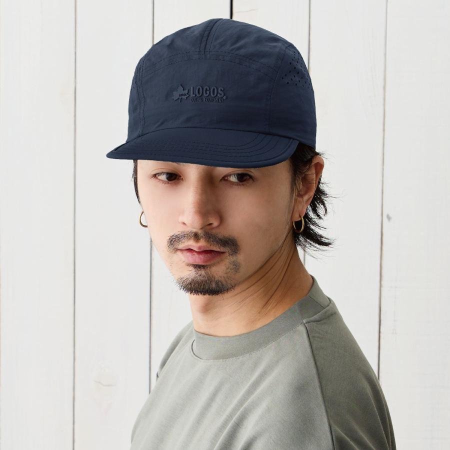 LOGOS（ロゴス） キャップ 超軽量 涼しい パンチング加工 洗える 55cm
