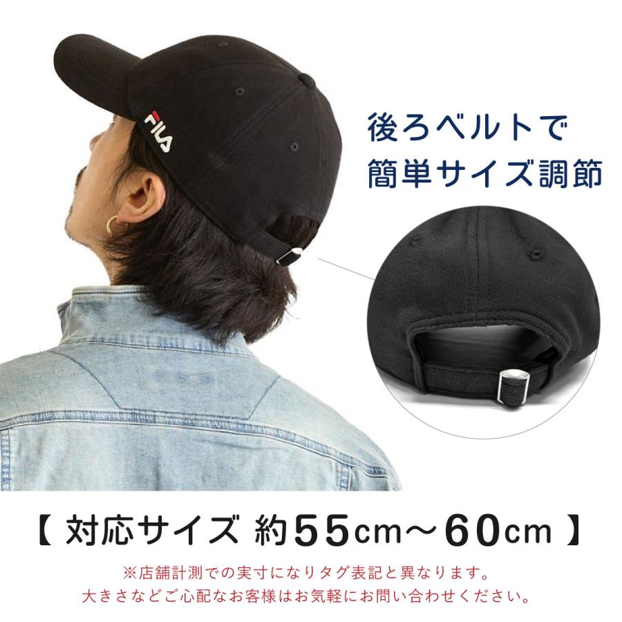 FILA（フィラ） 鹿の子 キャップ CVC KANOKO SIDE LOGO CAP 洗濯機で