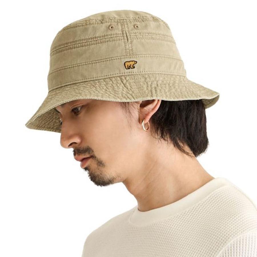 Golden Bear（ゴールデンベア） バケットハット くま 綿 つば短め