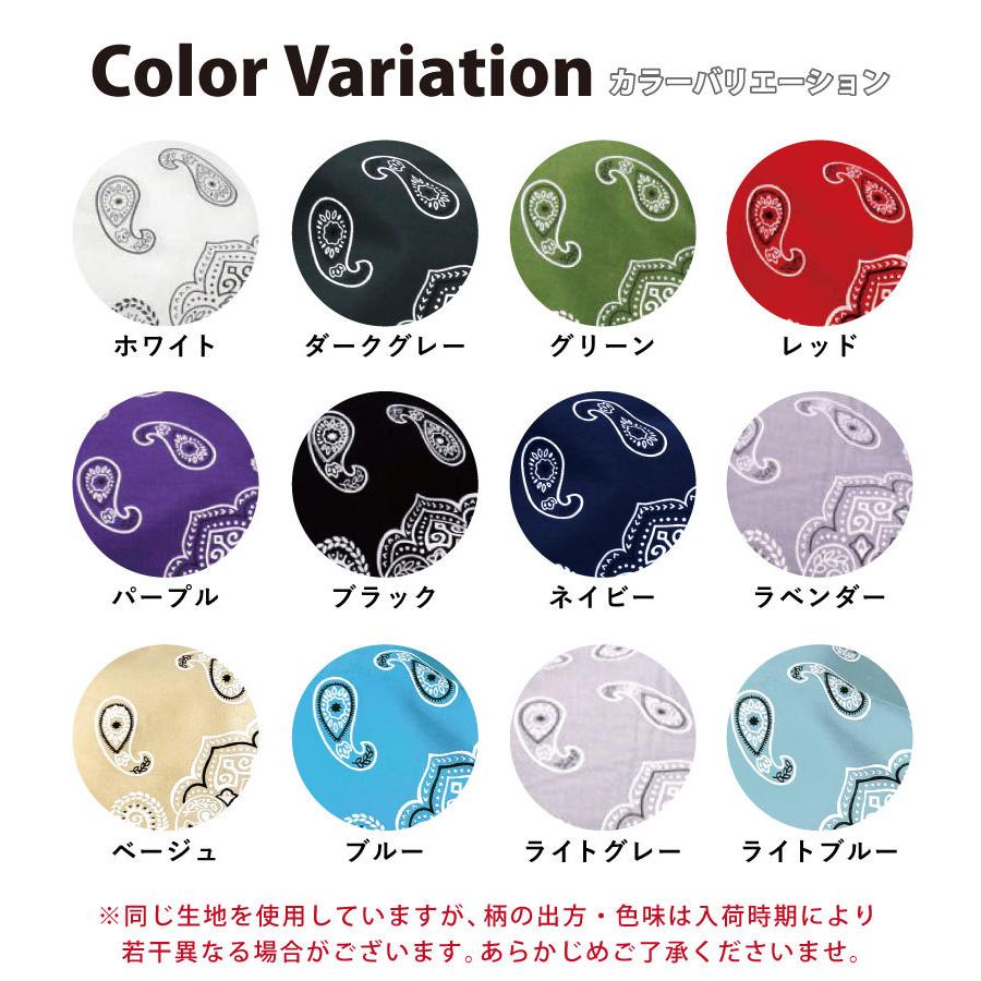 大判バンダナ Bigサイズ ペイズリー柄 手作りマスク素材 風呂敷 インテリア 新色入荷 バンダナマスク 60センチ 四方 Ha 301 306 Ha 301 306 ハッピーハット 通販 Yahoo ショッピング