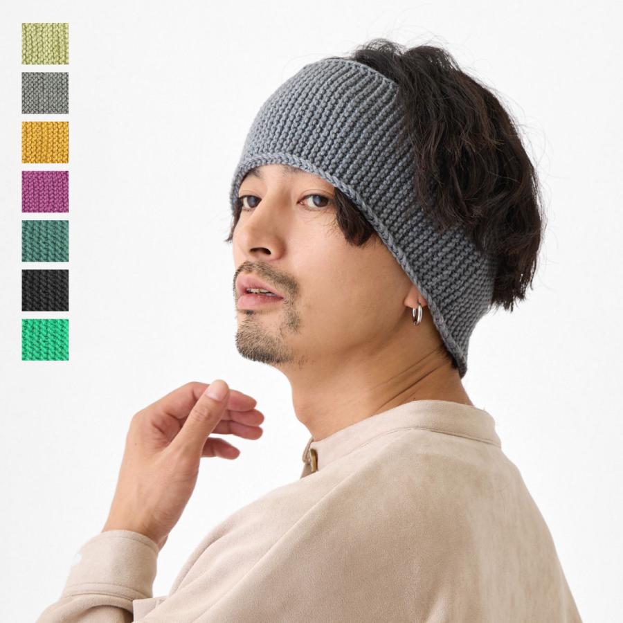 ヘアバンド 綿100% 柔らかニット ヘッドバンド ストレスフリーな被り