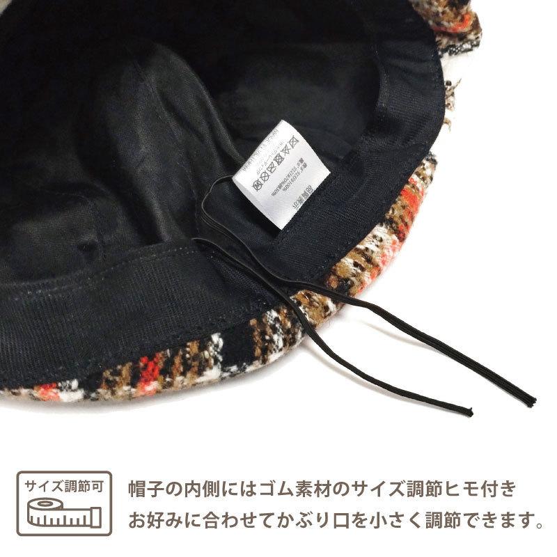 キャピタル KAPITAL チェック柄 キャスケット 帽子 ブラウン系 KAPITAL キャスケット ブラウン系 チェック柄