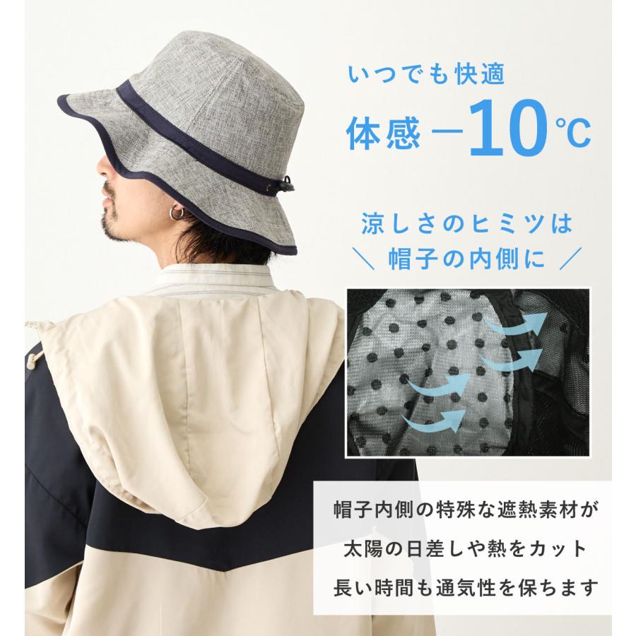 コカゲル ハット 体感マイナス10℃ 大きい帽子 59cm 高機能 UV99