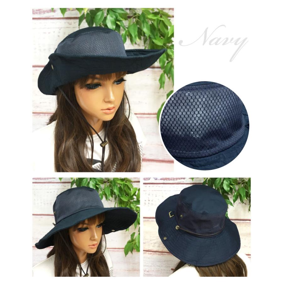 涼しい メッシュ BIG サファリハット 帽子 63cm 61cm つば広 蒸れない