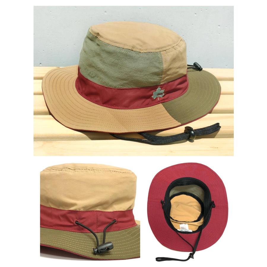 LOGOS（ロゴス） パッチワーク アドベンチャーハット 超軽量 バケット