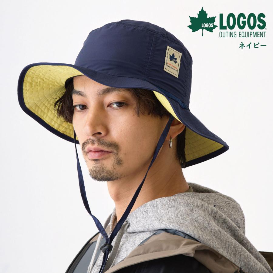 LOGOS カラフル 撥水バケットハット 超軽量 サファリハット UV 58cm 涼しい ヒモつき hat-1494 父の日 母の日 アウトドア 帽子 メンズ レディース｜hy-link｜19